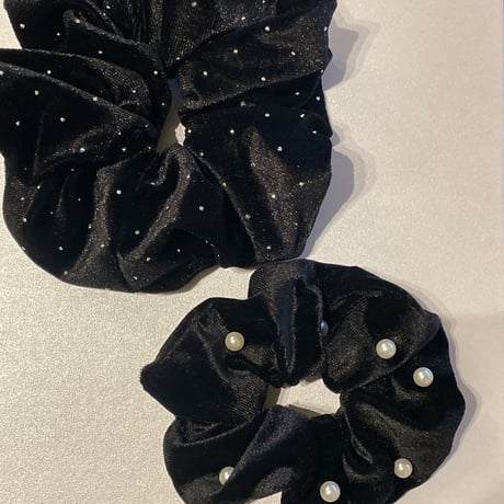 Velour Scrunchies