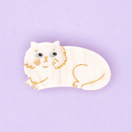 Coucou Suzette / Persian Cat Hair Clip (ペルシャ猫）