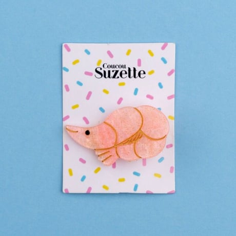Coucou Suzette / Shrimp Hair Clip (エビ）