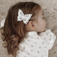 Little Marshmallow / Clip // Shimmering Butterfly