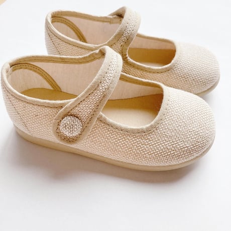 OKAASPAIN / Linen Mary Jane / (Natural)