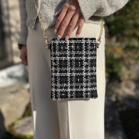 Vintage Tweed Otona Pochette