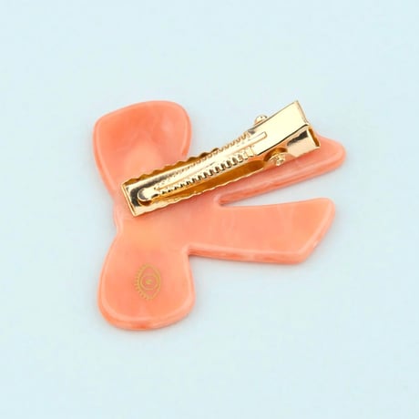 Coucou Suzette / Pink Ribbon Hair Clip (ピンクリボン）