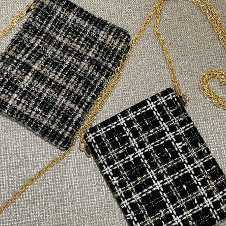 Vintage Tweed Otona Pochette