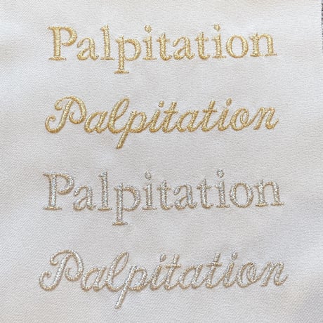 Palpitation Original Embroidery Bag / Paris