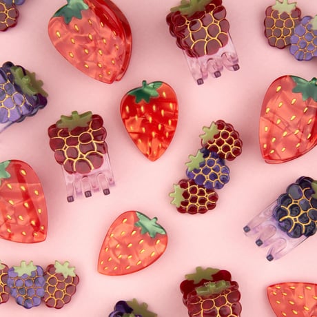Coucou Suzette / Strawberry Hair Clip（苺）