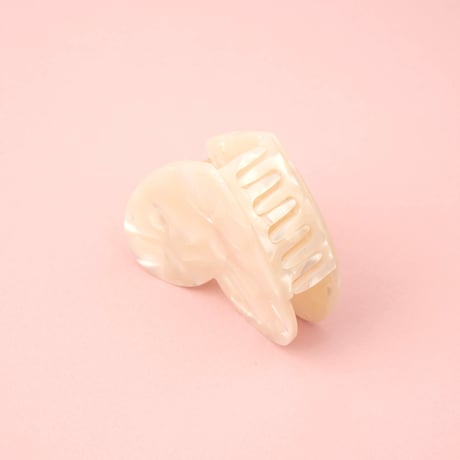 Coucou Suzette / White Heart Hair Claw（ホワイトハート）