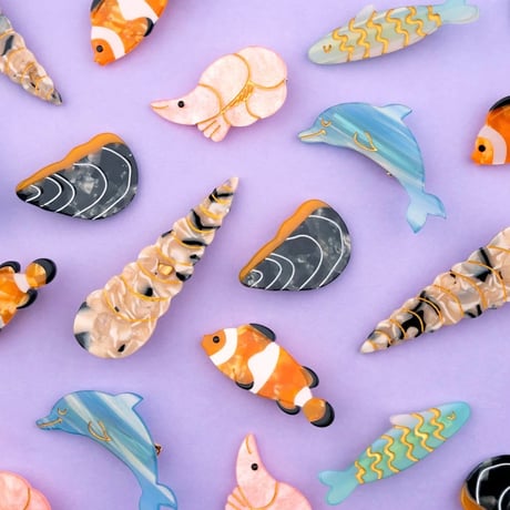 Coucou Suzette / Clownfish Hair Clip (クマノミ)