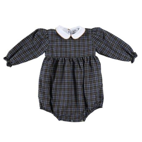Beatrice ＆ Bee / Tartan Baby Unisex Romper