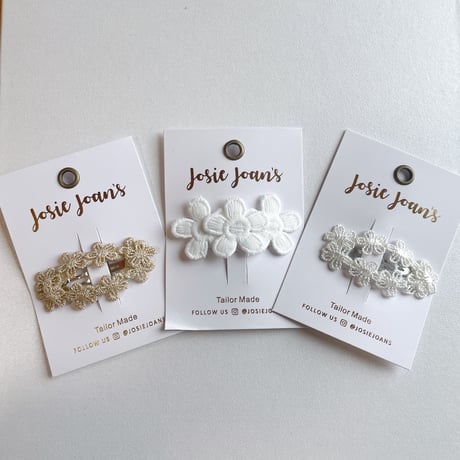 Josie Joan's / Tailor Made Clip / Zinnia