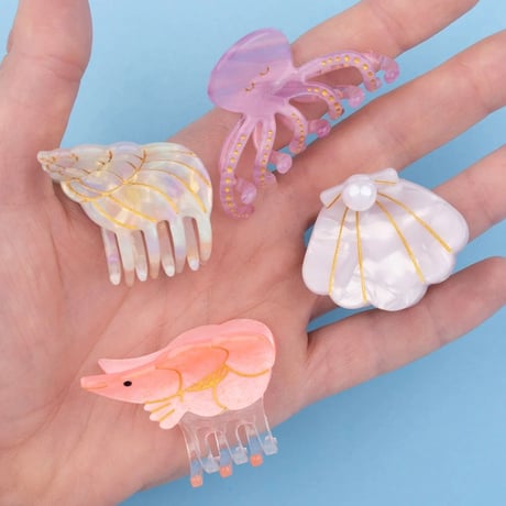 Coucou Suzette / Octopus Mini Hair Claw (タコ)