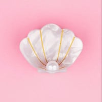 Coucou Suzette / Scallop Shell Mini Hair Claw（ホタテ貝の貝殻）