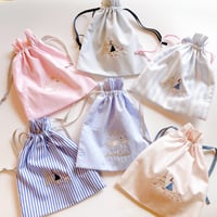 Embroidery Kinchaku (M size)