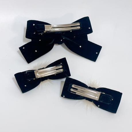 Velour dot ribbon series