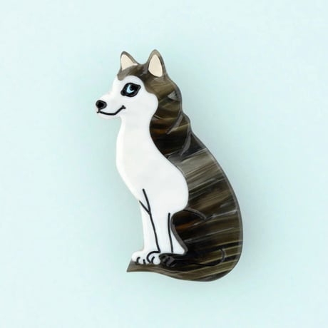 Coucou Suzette / Husky Hair Clip (ハスキー)