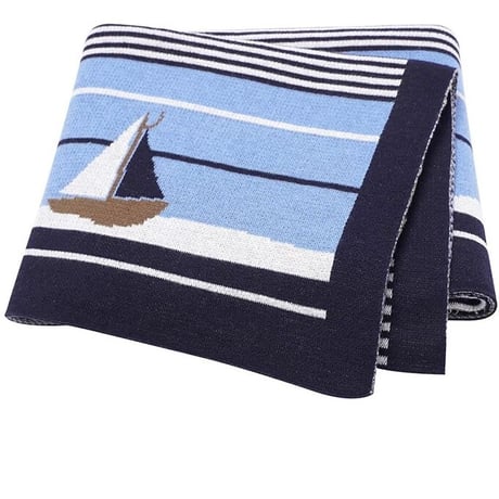 Blanket cotton 100% / Yacht