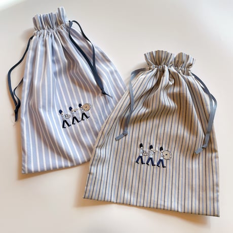 Embroidery Kinchaku (L size)