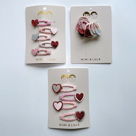 MIMI&LULA / Scalloped heart clic clacs
