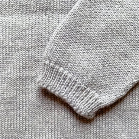 LES ENFANTINES / Cardigan Mousse-Gray