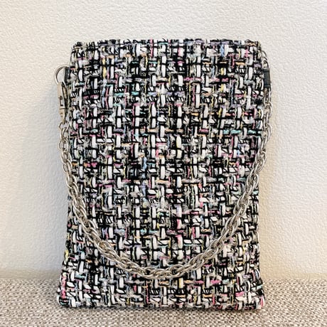 Tweed Otona Bag-Jewel Black