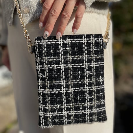 Vintage Tweed Otona Pochette