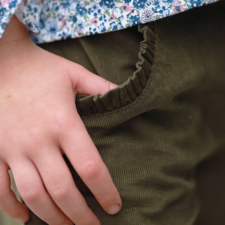 Beatrice ＆ Bee / Girl Bottle Green Shorts