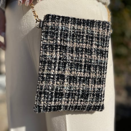 Vintage Tweed Otona Pochette