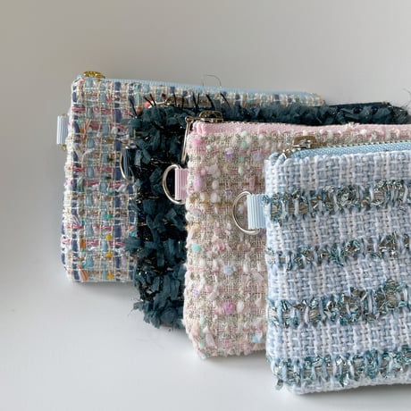 Twinkle Tweed Otona Charm Pouch