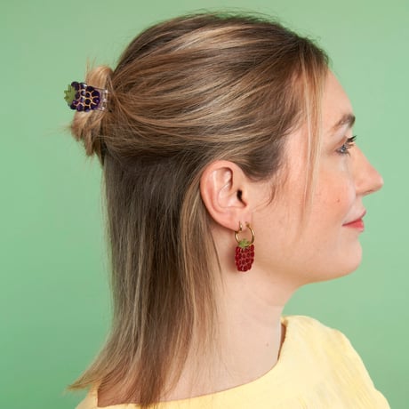 Coucou Suzette / Blackberry  Mini Hair Claw (ブラックベリー)