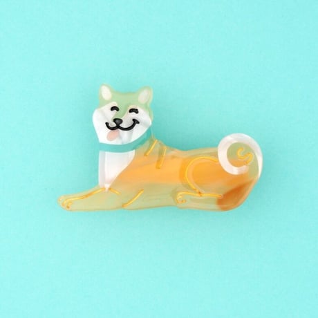 Coucou Suzette / Shiba Hair Clip (柴犬)