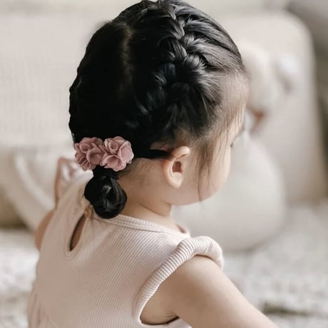 Little Marshmallow / Clip // Flora - Rose Satin
