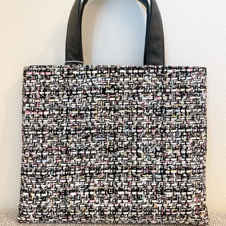 Tweed Otona Bag-Jewel Black