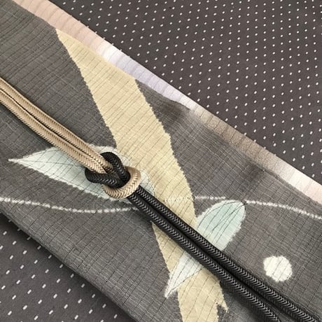 ＃夏帯（辻が花）絹１００％