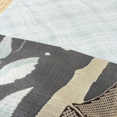 ＃夏帯（辻が花）絹１００％