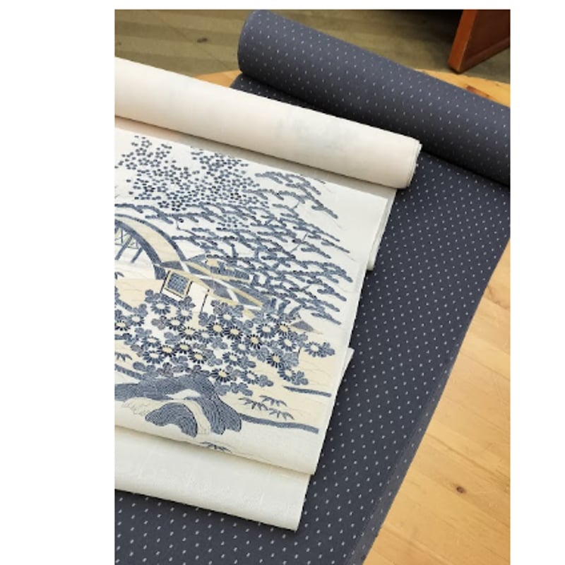 染　袋帯　美品　茶屋辻　作家もの 6de2b7f3a127e81be10a390959490b