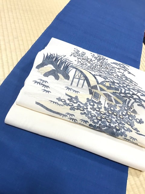 染　袋帯　美品　茶屋辻　作家もの 染帯 茶屋辻網干」 | 京都 今小路 あま宮 ブログ