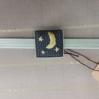 ＃帯留め（星月）