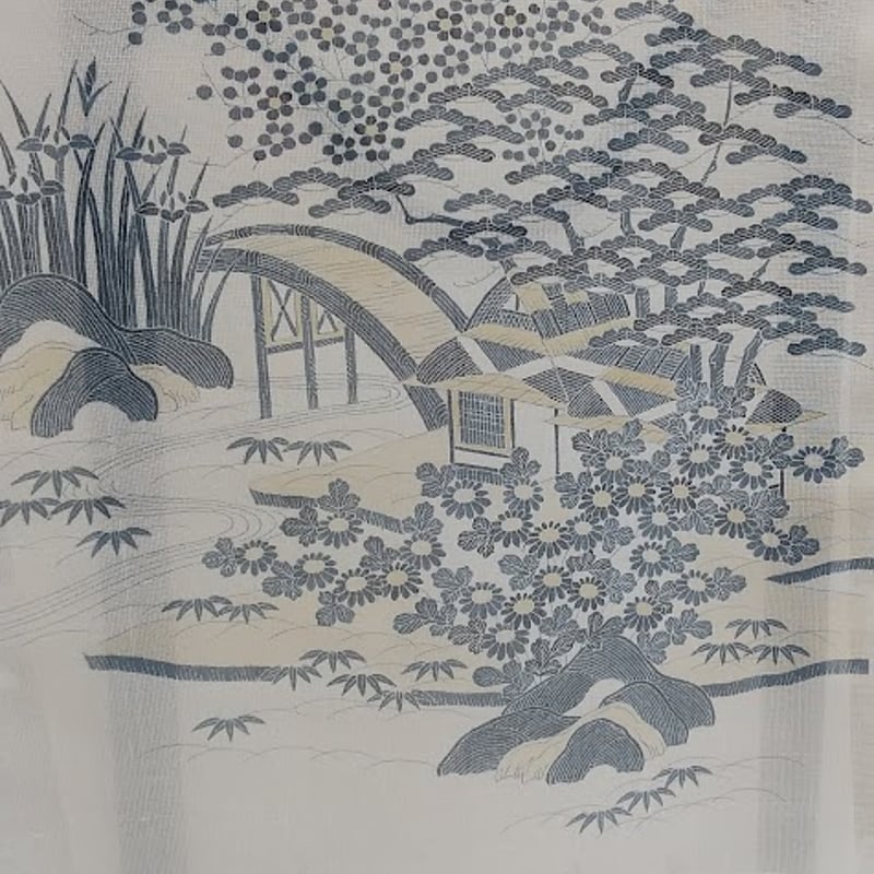 染 袋帯 美品 茶屋辻 作家もの 染帯 茶屋辻網干」 | 京都 今小路 染 袋帯 美品 茶屋辻 作家もの 染帯 茶屋辻網干」 | 京都 今小路