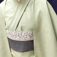 紬藍染め絞り名古屋帯（正絹紬） | 横浜わかやぎ オンラインショップ