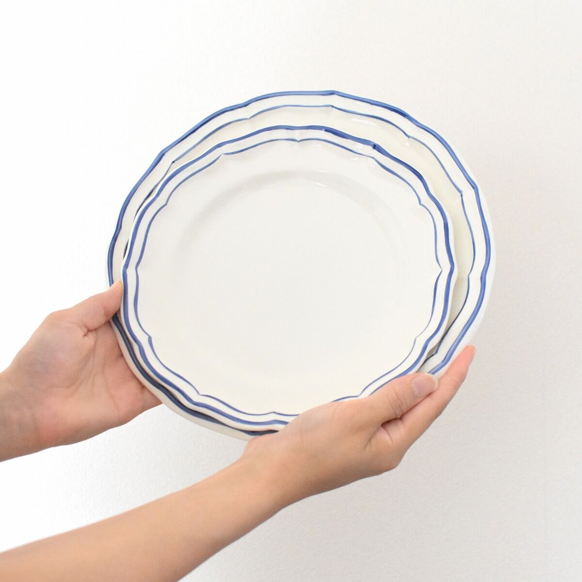 Gien フィレブルー 皿 2枚セット Amazon.co.jp: ジアン(Gien) フィレ ブルー プレート 26cm 1540