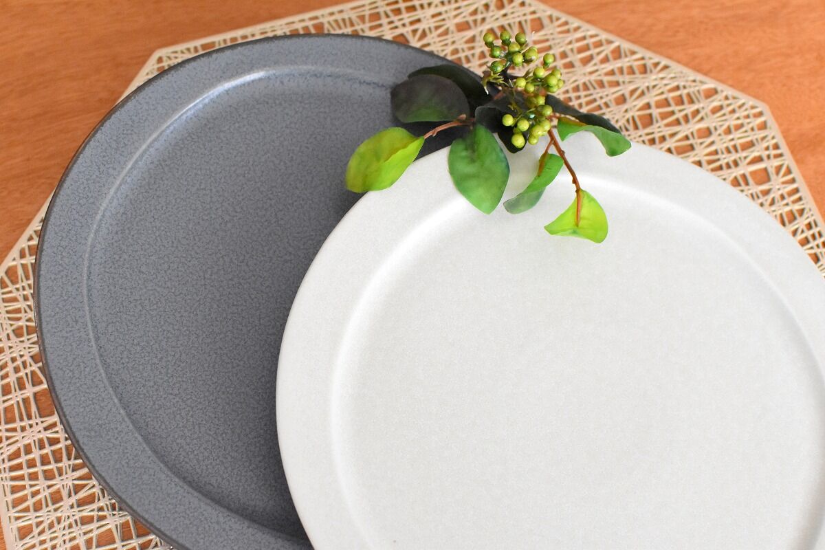 翠(SUI)大皿 美濃焼 | Milfelice tableware