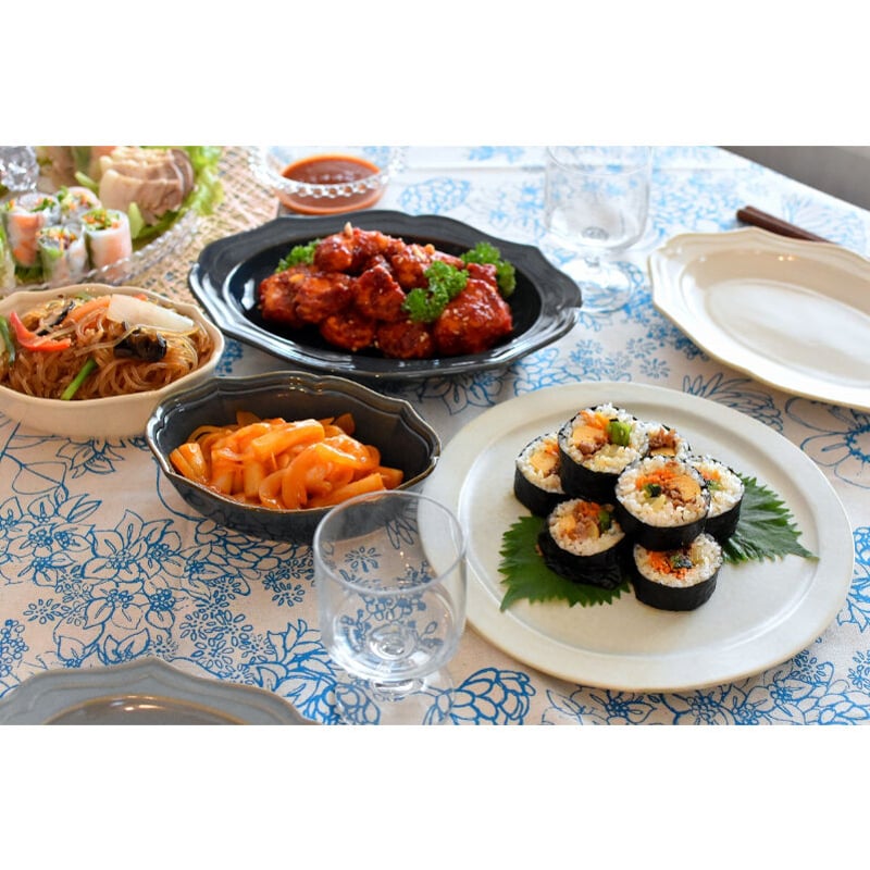 翠(SUI)大皿 美濃焼 | Milfelice tableware