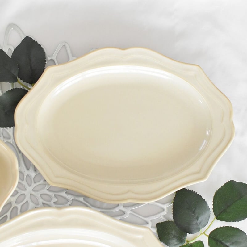 Vanves 23cm楕円皿 | Milfelice tableware