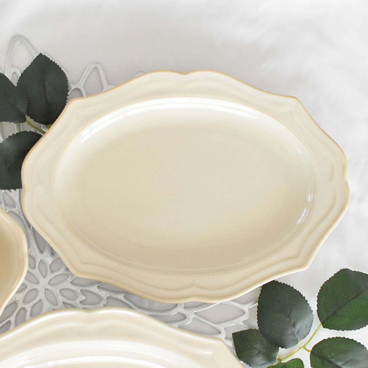 Vanves 23cm楕円皿 | Milfelice tableware