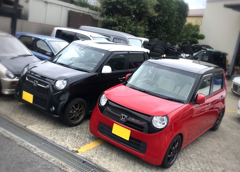 N-ONE JG1/JG2 バットフェイスボンネット 「ワルチャン」 FRP仕様