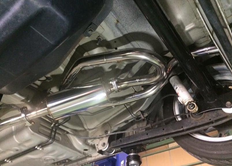 トゥディ JA4 オリジナルステンレスマフラー（LOOP-SPL