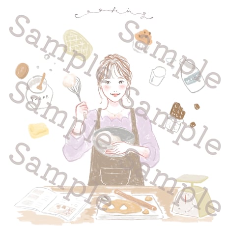#16【料理】お菓子作り_ナチュラル