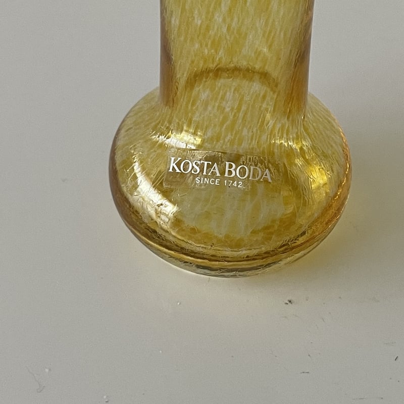 KOSTA BODA Windpipe 一輪挿し　高さ約17.5cm KOSTA BODA Windpipe 一輪挿し 高さ約17.5cm KOSTA BODA