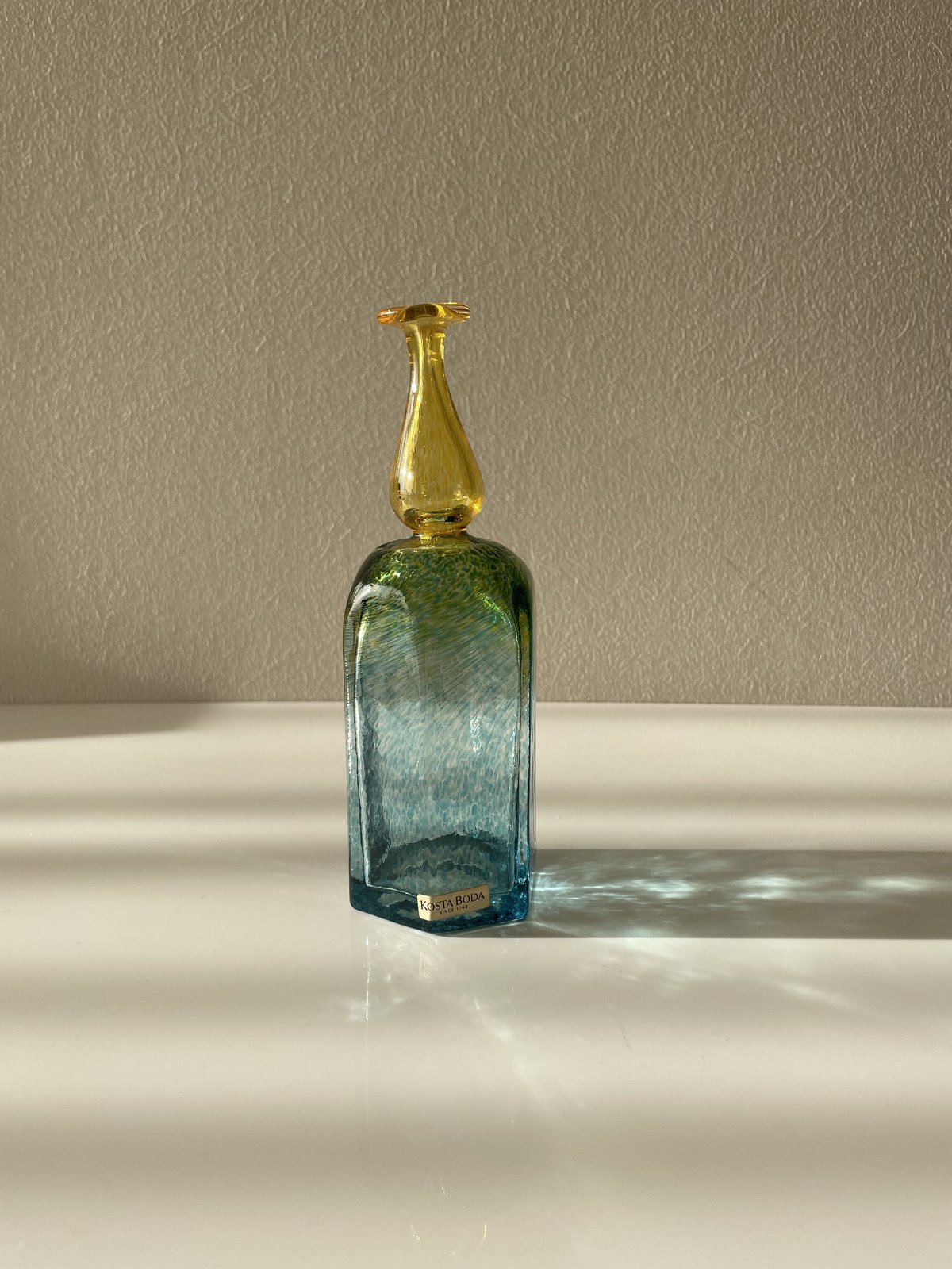 北欧コスタボダガラス花瓶スウェーデンアートイッタラ美術瓶