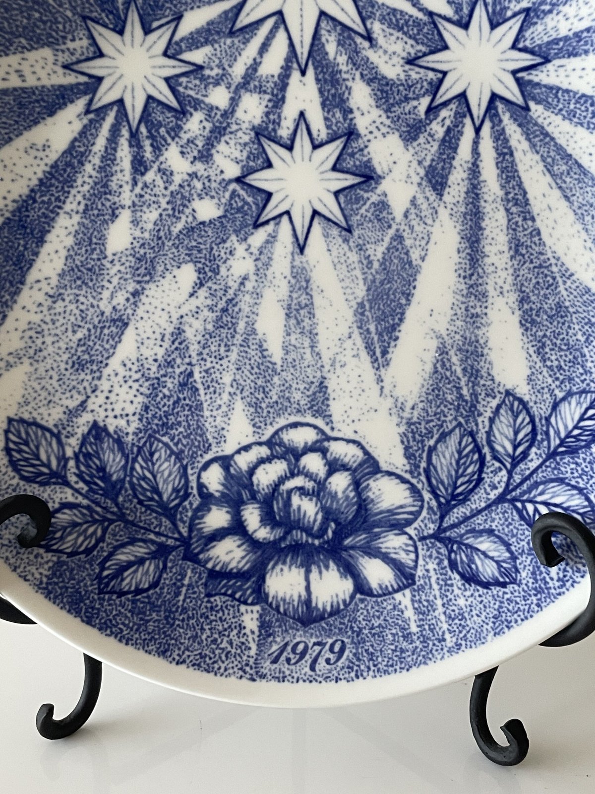 グスタフスベリ/スヴェン・ジョンソン/クリスマスプレート/1979